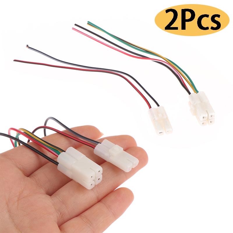 2Pcs/set CDI Electric Cable Wire Harness Plug Head For GY6 50-250CC Scooter ATV Moped Parts Motorcycle Ignition Coil