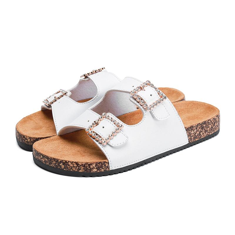 Fashion Women's Fashion Slippers Thick-Soled Wear-Resistant Waterproof Anti-Slip Soft-Soled Comfortable Casual Beach Sandals