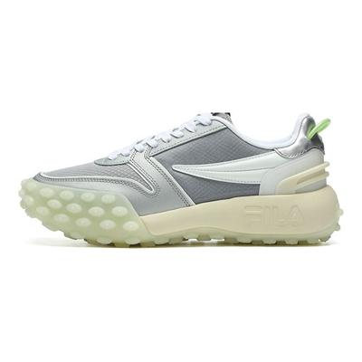 Gara Fabric Cuero TPU Deportes Casual Zapatillas Bajas Lifestyle Mujer zapatilla Gris Plateado F12W213111FSW