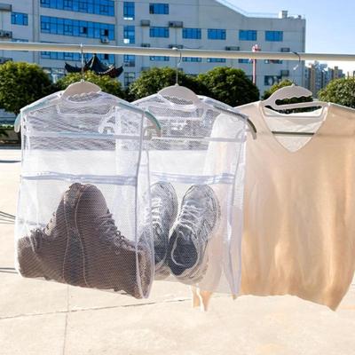 Sneaker-Waschbeutel Strapazierfähiges Gewebe Dicke Schicht Wäschebeutel Für Schuhe Kleidung Lüften Trocknen Netzbeutel Wiederverwendbar Für Damen Herren