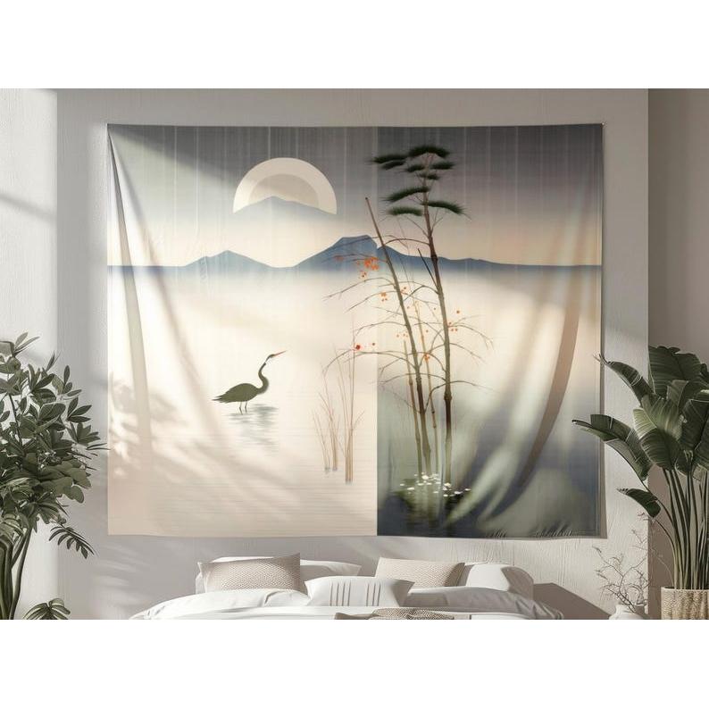 Japandi tapestry 75x100