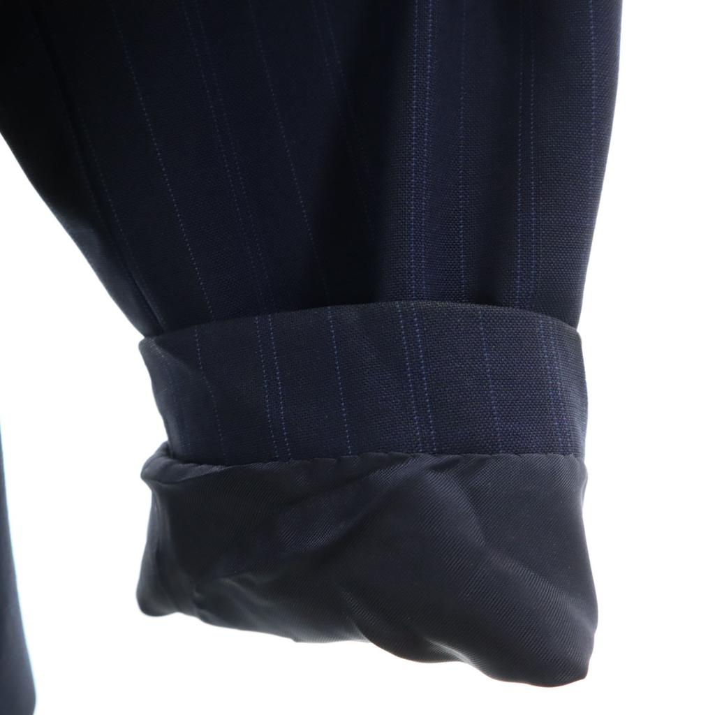 Brooks Brothers Striped Pattern Skirt suit Setup 2/4 Navy Women Used