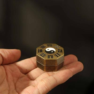 Die acht Diagramme Sandelholz Räucherofen, Mini Räucherofen, Indoor Räucherpfanne Räucherschale Ornament