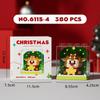 christmas blocks mini blocks construction set home decoration Christmas Tree moc building blocks boys toys 10 to 12 years gifts