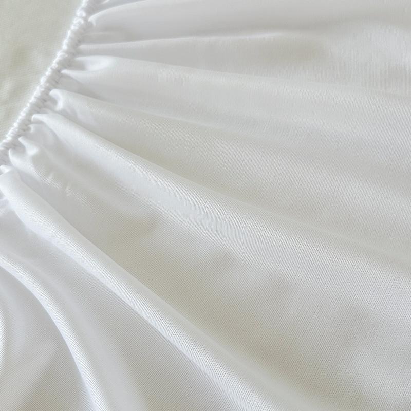 Beautiful Velvet Fitted Sheet, Waterproof Diaper Bed Cover, Five-star Hotel Mattress Protector, Bed Cover