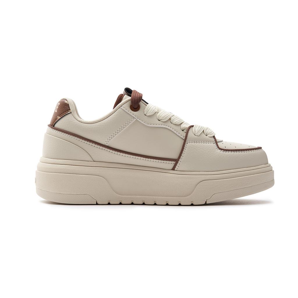 MLB Cushioning Low-Top Casual Shoes Unisex Beige Brown Sneakers 3ASXCL-MLB4399