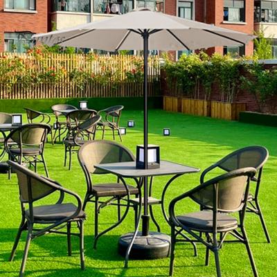 200/300CM Umbrella Replacement Canopy Waterproof Outdoor Garden Patio Backyard Market Umbrella Top Replacement Fabric Sunshade Cloth Parasol Cover