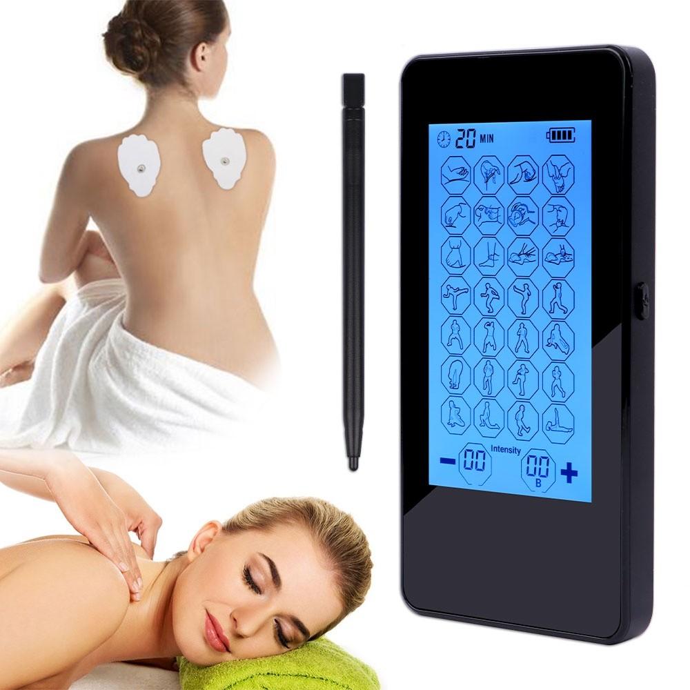 24 Modes Tens Machine EMS Electronic Pulse Body Massager Muscle Stimulator Acupuncture Physiotherapy Health Care Tools