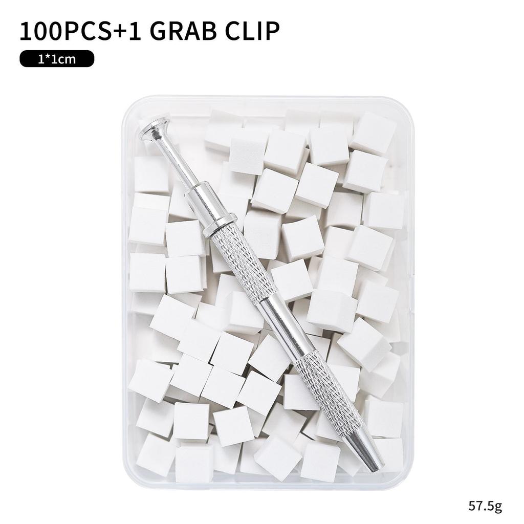 Mini Gradient Blush Nail Sponge: Non-Stick Multi-Sided Tool for Nail Art