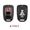 1pcs Replacement Car Remote Key Shell Case Cover Shell Accessories For Honda Civic Fit Jazz Accord HRV City Odyssey Pilot Vezel RG0