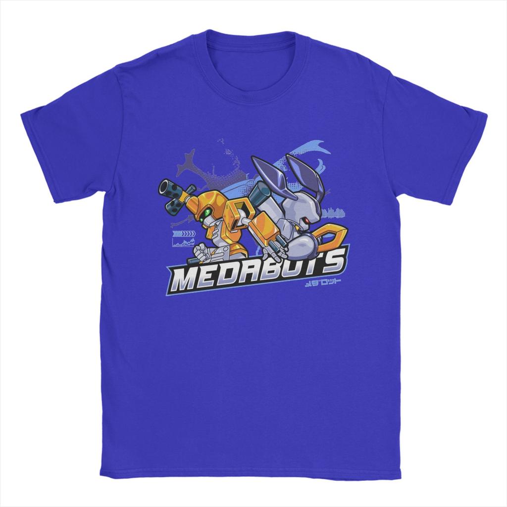 Medabots Medal T Shirt Summer Leisure T Shirts Male Cotton Crew Neck Plus Size Tees Short Sleeve Streetwear Tops