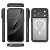Magnetic Waterproof Phone Cases for iPhone 17 Pro Max Air Case 360 Full Body Protection Preminum Shockproof Cover for iPhone 17