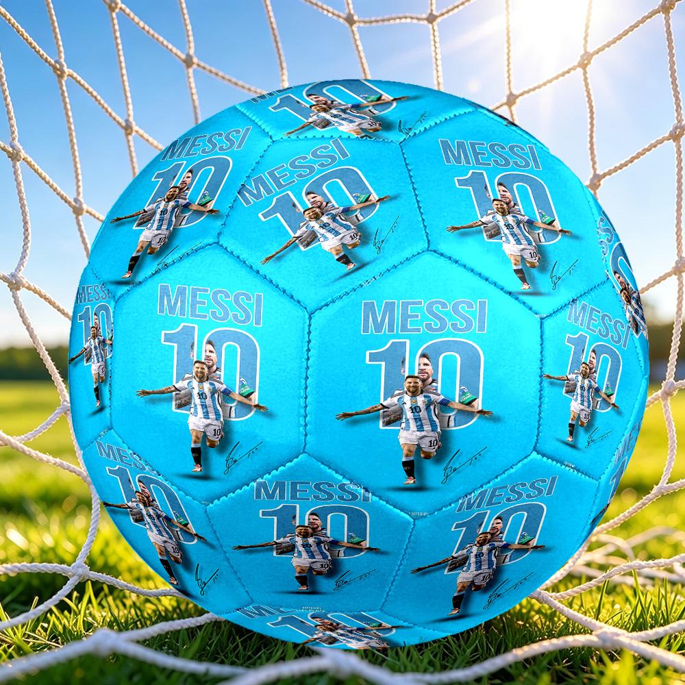 1pc Soccer Kick Soccer Ball Size 5, Machine-stitched, Suitable for Practice Matches/tournament Training for Sports, Lightweight and Durable. C7019