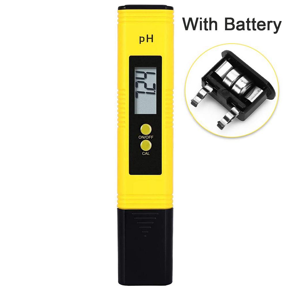 TDS Meter Digital Water Tester High Accuracy Digital 0-14 PH Meter Tester 0-9990ppm TDS&EC LCD Water Purity PPM Aquarium Filter