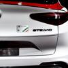 Car Aluminum Badge Body Decor Sticker For Alfa Romeo Italy Giulietta GT 156 159 147 Mito Brera Giulia F1 Stelvio Volante Clover
