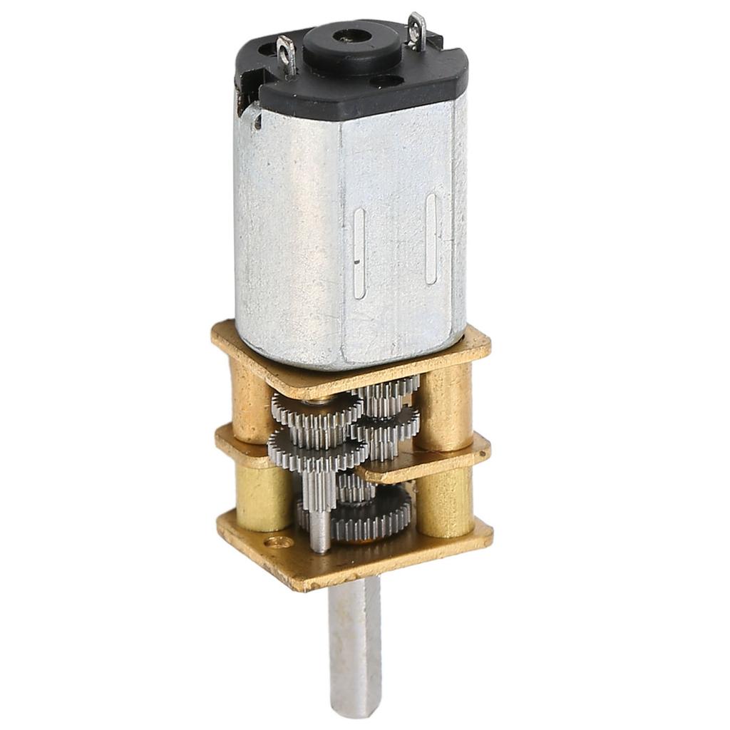 12FN20 DC 6V Gearwheel Gear Motor 10RPM 3x10mm Shaft Reduction Gear Motor for Robot