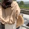 Sommer Sonnencreme Mit Kapuze Abgeschnitten Jacke Frauen 2023 Casual Zipper Mäntel Langarm Licht Dünne Hemd Damen Lose Kleidung 27234