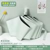 Vinyl Boys and Girls Folding Thickening Solid Dual-Use Umbrella