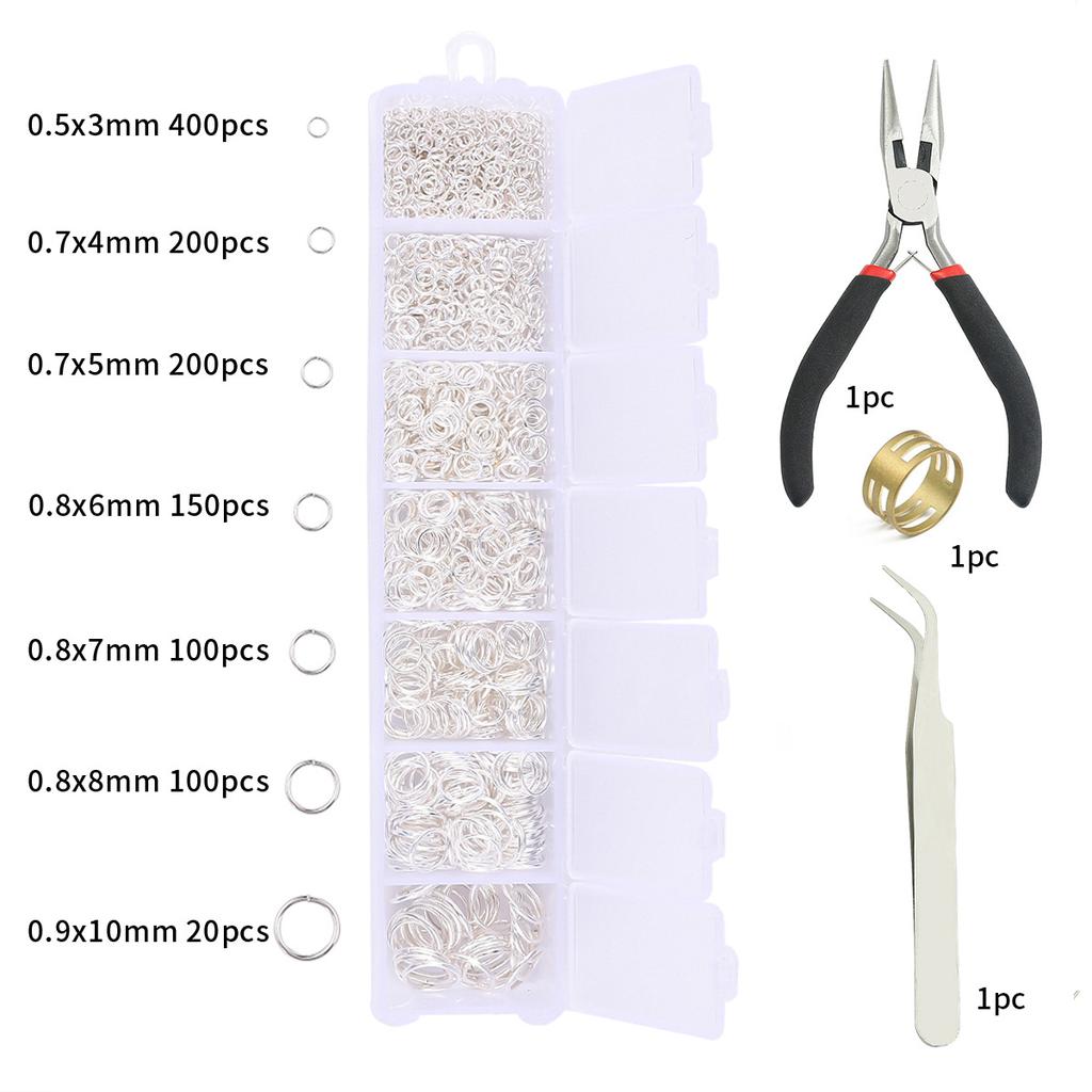 DIY Jewelry Accessories, Earrings, Ear Hooks, Bracelets, Necklaces, Handmade Bead Materials, Tool Sets