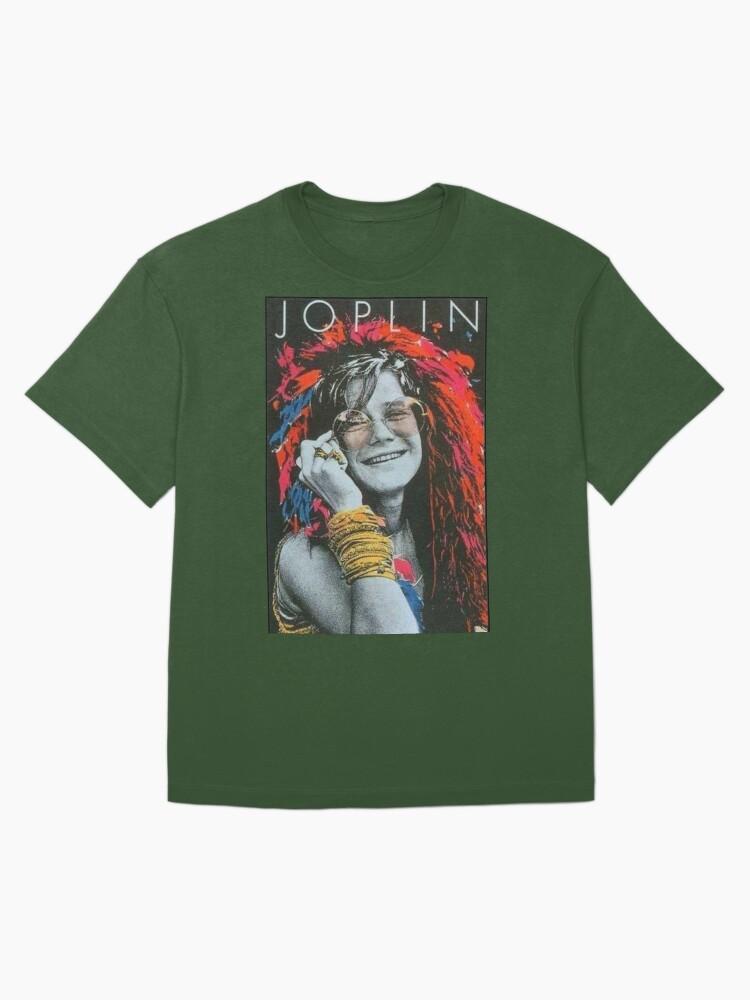 Janis Joplin Potrait Memorabilia poster Oversized T-Shirt