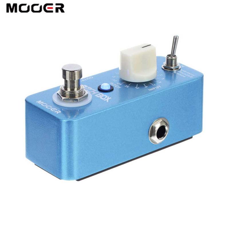 MOOER Pitch Box Compact Effect Pedal Harmony Pitch Shifting Detune 3 Effects Mode True Bypass Guitar Pedal Guitar Accessories