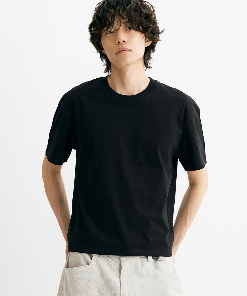 Denawo Crop Round Short Sleeve Tee - 3 Colors