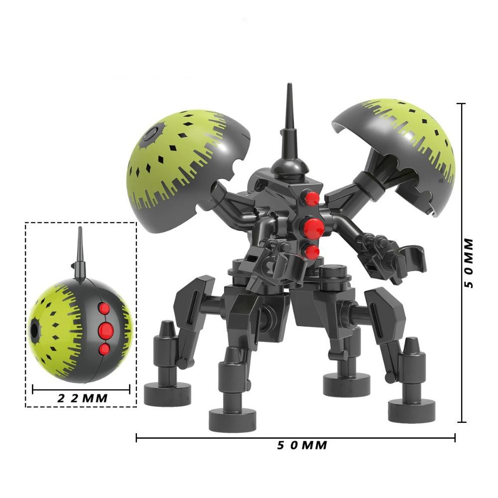 X0300 MOC Military Building Blocks Bricks Anime Mini Action Soldier Figures Diy Assembly Toys Kids Birthday Gifts WM2207 WM6147
