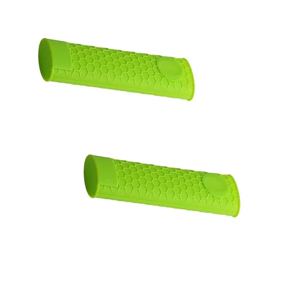 Non-slip Grip Kitchen Tool Silicone Pot Pan Handle Sleeve Cookware Parts Saucepan Holder Sleeve Pot Handle Cover