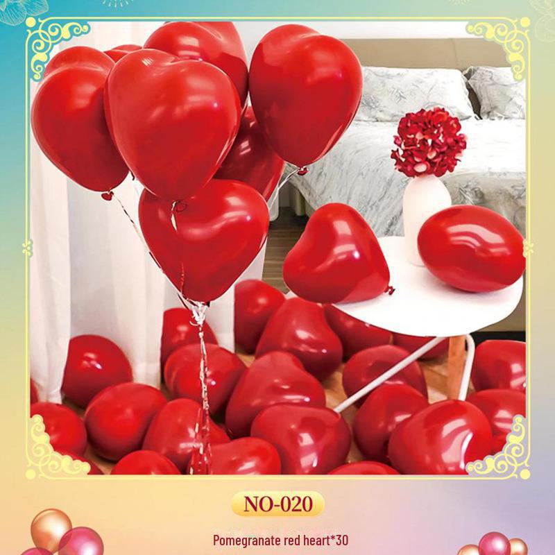 Celebrity Red Sequin Balloon Set - Perfect for Birthdays, Weddings & Parties