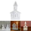 Castle Shape Candle Holder Mold with Base for Making Candle Holder Decor Tealight Holder Ornament, Epoxy Resin Casting
