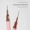 Nail Art Liner Pens - Ultra-fine Drawing Tool, 5-Piece French Brush Set with Needle Tip
