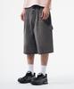 Descheuis Everyday Single-Pleat Carpenter Bermuda Denim Pants Charcoal (Type A)
