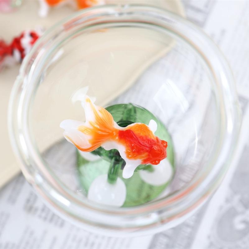 2Pcs Silicone Keychain Pendant Mold 3D Goldfish Silicone Keychain Mold Jewelry Pendant Resin Epoxy Mold Casting DIY