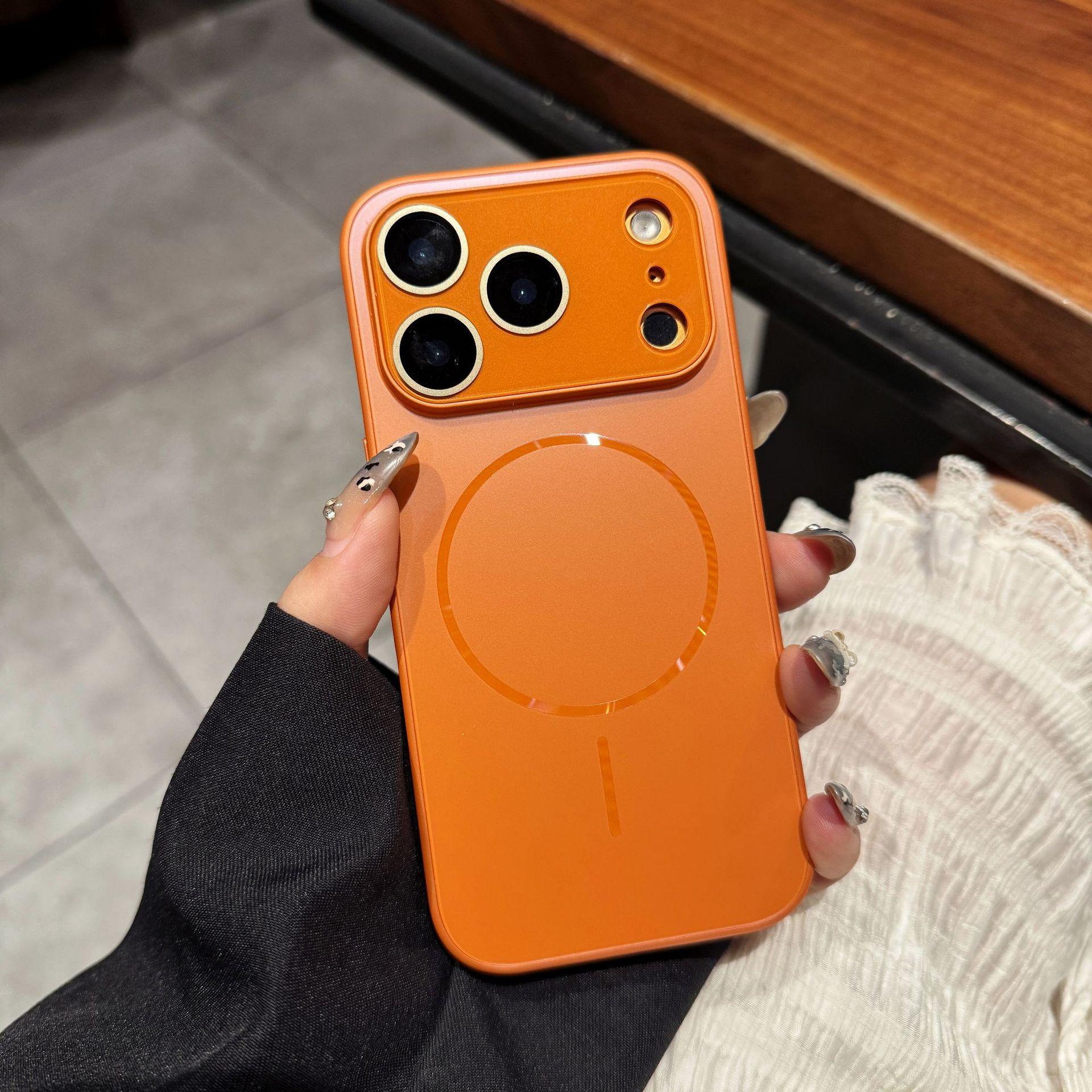 

For IPhone17promax Large Window Turns Into Mobile Phone Case in Seconds for Apple 16 Fine Circle Magnetic Suction Ultra-thin Skin Feel For iPhone13Promax