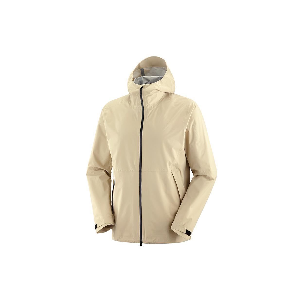 

New SALOMON OUTERPATH 2.5L WPJKT Jackets Coats Men s White Pepper LC2211700 XL