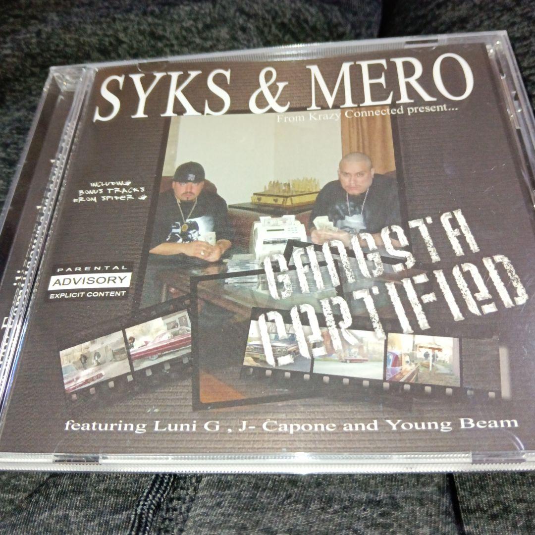 

[USED] SYKS & MERO Gangsta Certified g-rap