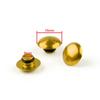 Viprh Motorcycle 10pcs M10 Cap Bolt Cover Hex Cap Nut Gold