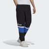 Adidas Originals Trefoil TGP Pants With Logo Embroidery And Contrast Print Cuff Men Bottoms Black HA4737