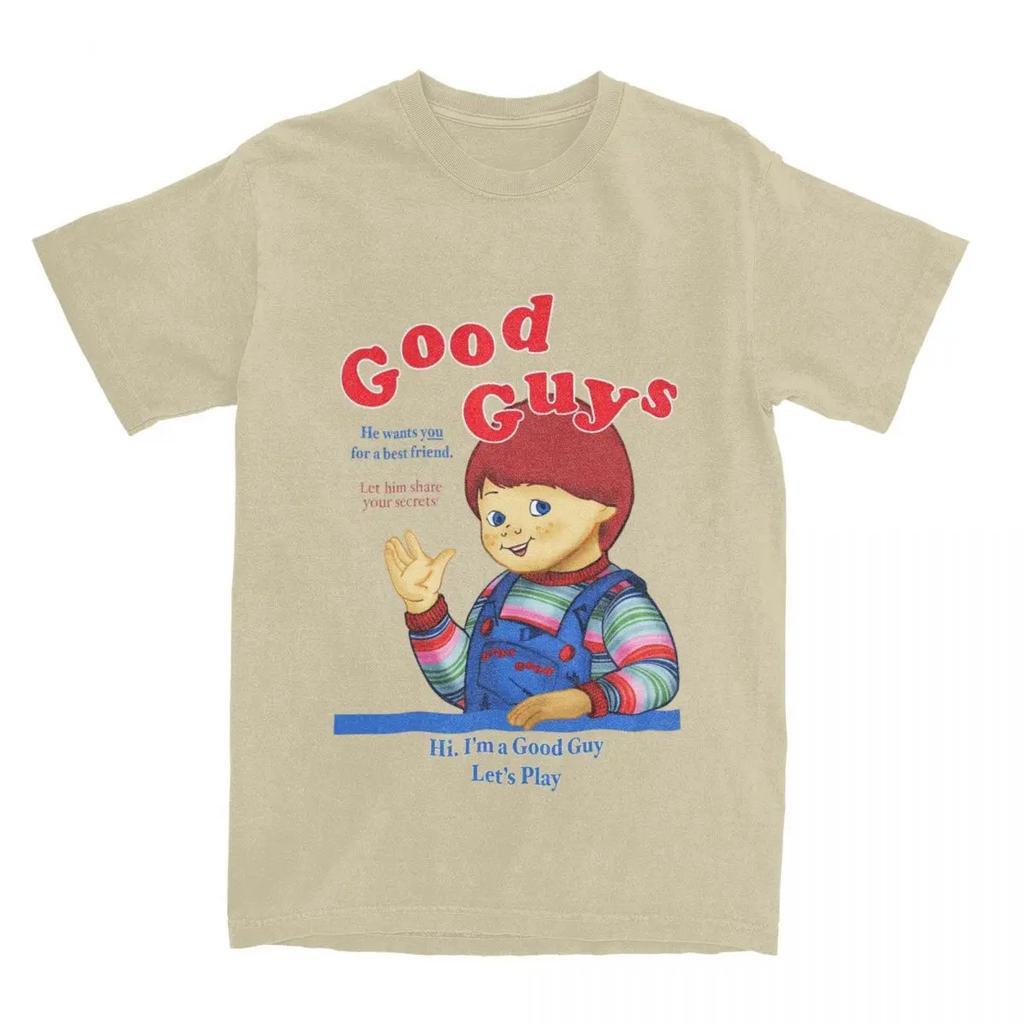Alle Jahreszeiten Männer Frauen Gute Jungs Chucky Hemd Outfit T-shirt Kleidung Vintage T Shirt
