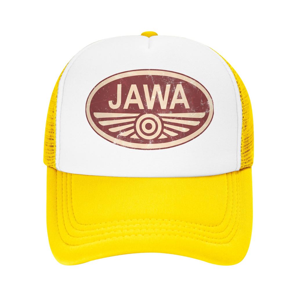 Jawa Motorrad Retro Japanischer Minimalistischer Baseballkappe Nicht Leicht Zu Verformen Büroangestellte Denim Baseballkappe