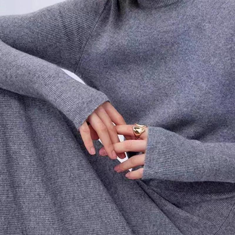 2024 Eleganter Klassischer Verstellbarer Polierter Offener Ring - High-End Luxusdesign für Frauen