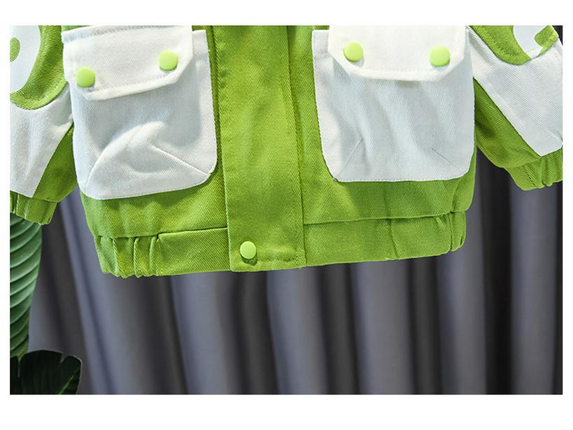 2023 Boys' Trendy Spring & Autumn Korean-Style Two-Piece Suit
