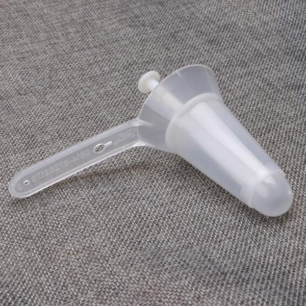 Anal Plug Clear Plastic Removable