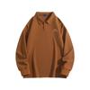 Men's Waffle Knit Long-Sleeve Polo Shirt
