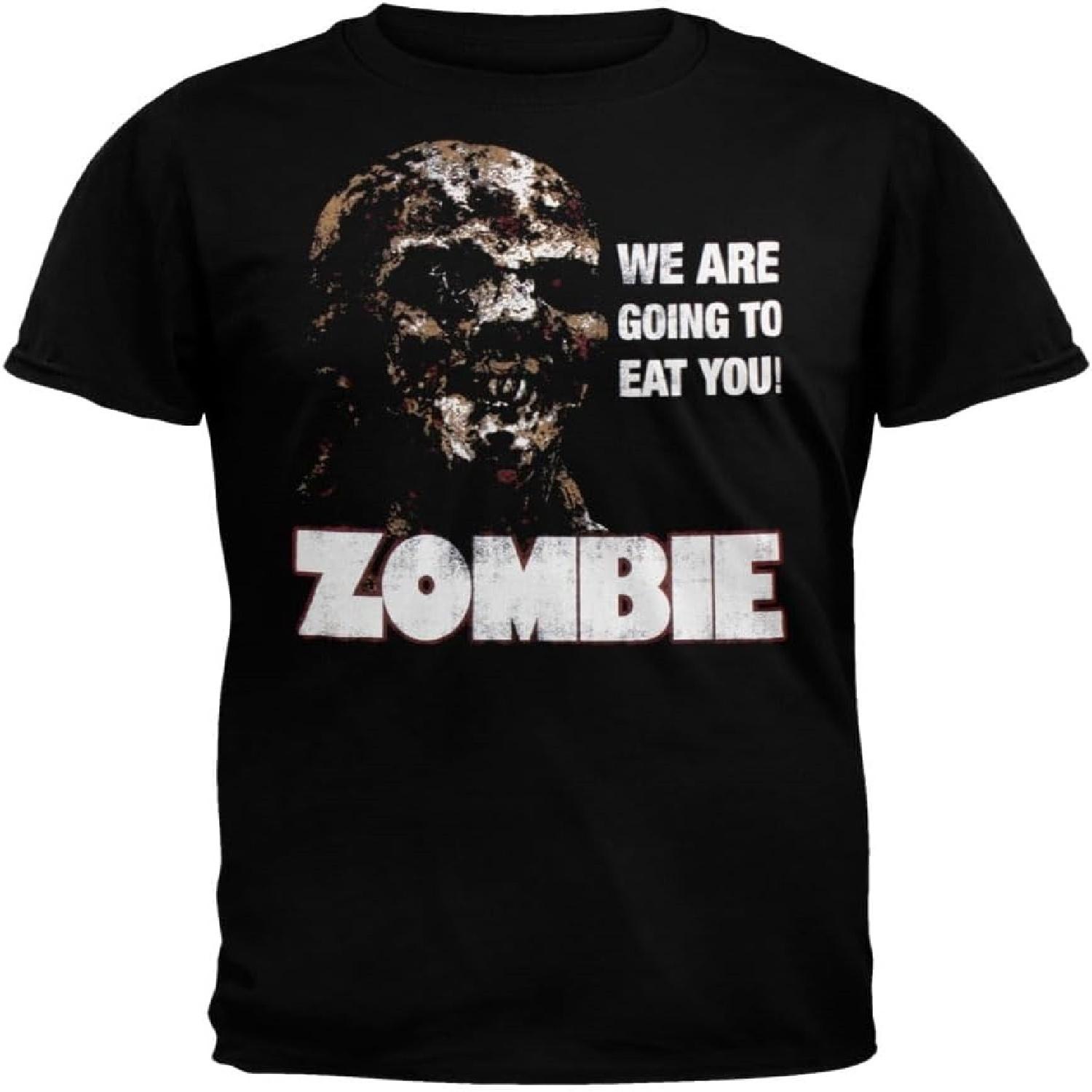 Impact Zombie We are Going to eat You Adult T-Shirt S
