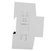 XTM35S 220V Digital 2P Din Rail Electric Meter Electronic KWh Meter