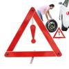 Car Warning Triangles Signs Horizontal Night Reflective Triangle Signs Reflective Foldable Road Triangles For Malfunction