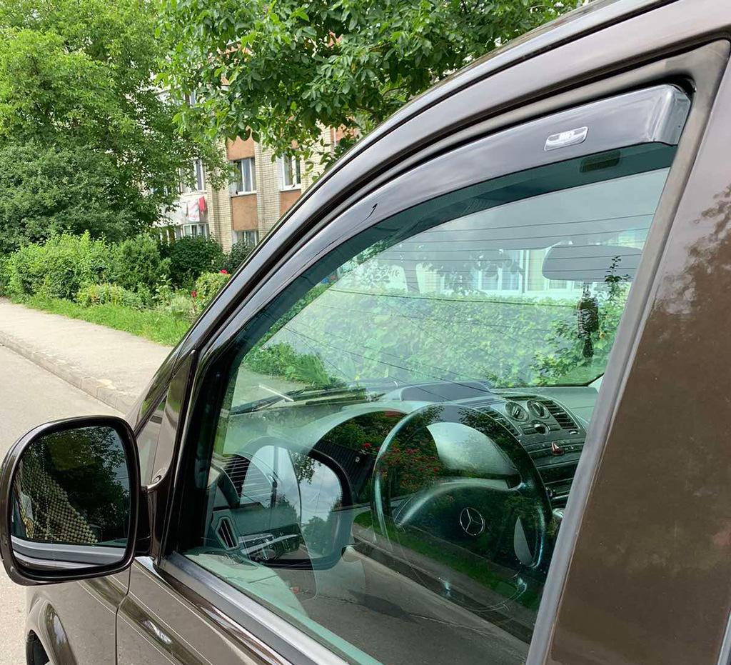 

Ветровики вставные (2 шт, HIC) для Mercedes Viano 2004-2014 гг