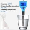 Waterproof Aquarium Water Quality Tester with High Accuracy Electrical Conductivity Meter Water Checker for Home Use