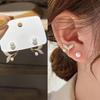Exquisite Design Fish Tail Earrings Personality Fish Tail Stud Earrings Women's Jewelry